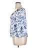 Vince Camuto Blue 3/4 Sleeve Blouse Size S - photo 5