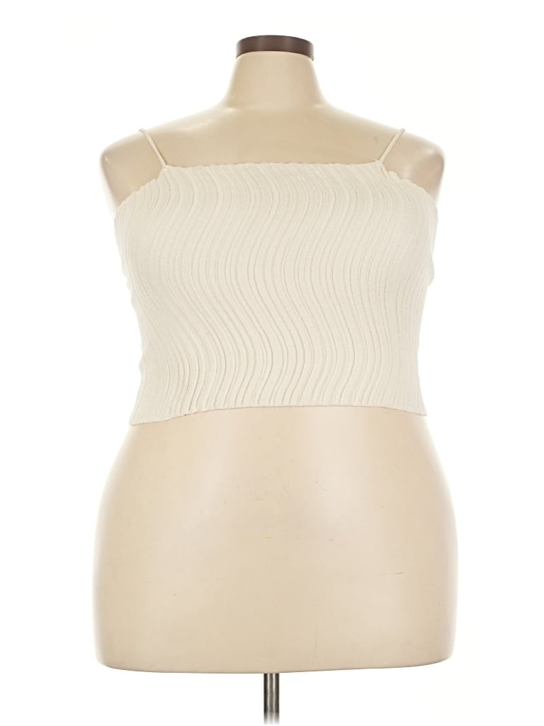 Pre-owned Wild Fable Cardigan Sweater In Ivory