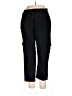 Woman Within Black Cargo Pants Size 14 - 16 - photo 1