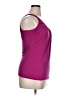 The Limited Solid Pink Purple Sleeveless Blouse Size XL - photo 4