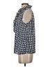 Ann Taylor LOFT 100% Polyester Blue Sleeveless Blouse Size XS - photo 5