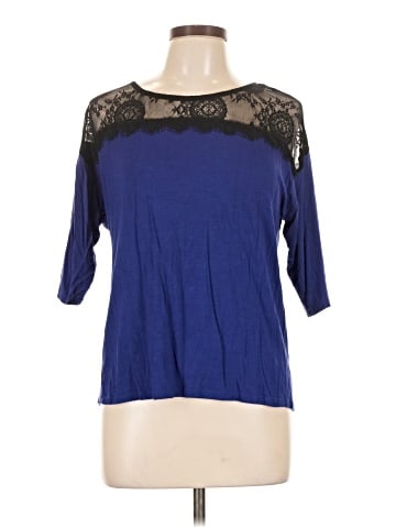 Charming Charlie 3/4 Sleeve Top (view 1)