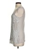 Express Silver Sleeveless Top Size S - photo 5