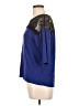 Charming Charlie Blue 3/4 Sleeve Top Size L - photo 5
