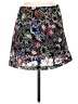 Zara Basic Paisley Black Casual Skirt Size M - photo 2