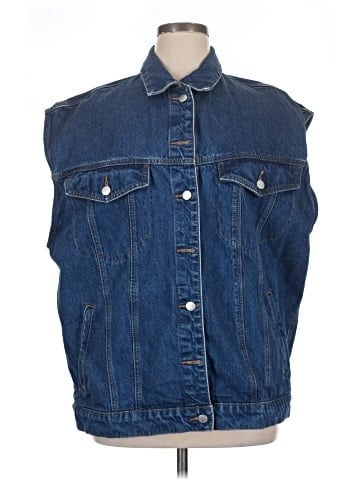 Universal Thread Denim Vest (view 1)