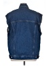 Universal Thread 100% Cotton Blue Denim Vest Size XL - photo 2