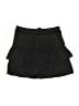 Entro 100% Polyester Solid Black Casual Skirt Size L - photo 2