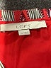 Ann Taylor LOFT 100% Polyester Stripes Red Casual Dress Size XL - photo 7