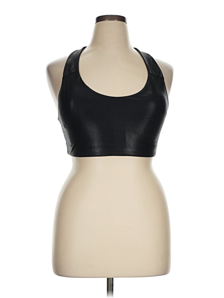 Pre-owned Active By Old Navy Tank Top Black Halter Neckline Tops