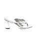 Torrid Metallic Silver Sandals Size 6 1/2 (X-wide) - photo 1