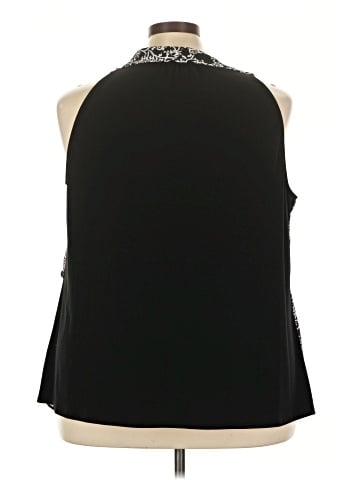 NY Collection Sleeveless Blouse (view 2)