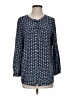 Joie Blue Long Sleeve Blouse Size S - photo 1