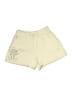 Disney 100% Cotton Solid Ivory Athletic Shorts Size 11 - photo 1