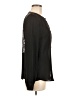 LC Lauren Conrad 100% Polyester Black Long Sleeve Blouse Size M - photo 4
