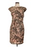 Le Chateau 100% Polyester Camo Brown Cocktail Dress Size L - photo 1