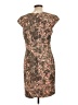 Le Chateau 100% Polyester Camo Brown Cocktail Dress Size L - photo 2