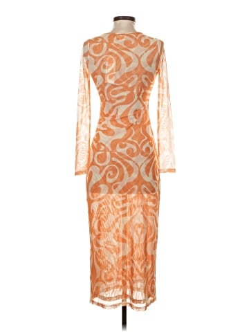 Lavender Brown Cocktail Dress (view 2)