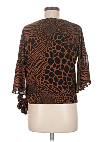 MICHAEL Michael Kors 3/4 Sleeve Blouse (view 2)