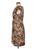 Le Chateau 100% Polyester Camo Brown Cocktail Dress Size L - photo 5