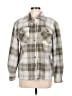 Sage Collective 100% Polyester Plaid Gray Jacket Size M - photo 1
