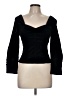 FRAME Black Long Sleeve Top Size M - photo 1