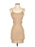 Derek Heart Solid Tan Cocktail Dress Size S - photo 1