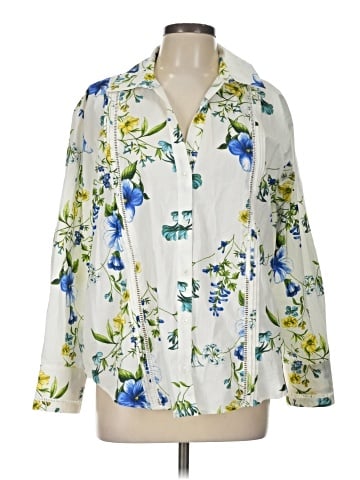 Zara 3/4 Sleeve Blouse (view 1)