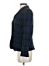 J.Crew 100% Polyester Plaid Blue Blazer Size 4 - photo 5