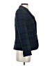J.Crew 100% Polyester Plaid Blue Blazer Size 4 - photo 4