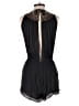 Ecote 100% Rayon Solid Black Romper Size XS - photo 2