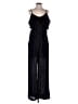 Bar III Stripes Black Jumpsuit Size L - photo 1