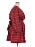 Zara Plaid Red Casual Dress Size XXL - photo 4