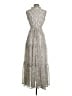 Calvin Klein 100% Polyester Ivory Cocktail Dress Size 2 - photo 2