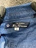 Ben Sherman Solid Blue Long Sleeve Button-Down Shirt Size 6 - photo 3