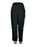 Vince. 100% Polyester Solid Black Casual Pants Size 1X - photo 1
