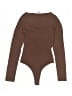 Le Lis Brown Bodysuit Size S - photo 2