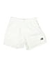 New Balance 100% Polyester Solid White Ivory Athletic Shorts Size M - photo 1