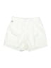 New Balance 100% Polyester Solid White Ivory Athletic Shorts Size M - photo 2