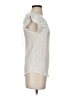 E&M Collection Ivory Short Sleeve Top Size S - photo 4