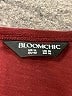 BLOOMCHIC Solid Burgundy Long Sleeve Henley Size 12 - photo 7