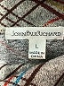 John Paul Richard Plaid Gray Poncho Size L - photo 7