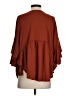 Umgee Brown 3/4 Sleeve Blouse Size S - photo 2