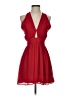Forever 21 100% Polyester Hearts Red Cocktail Dress Size S - photo 1