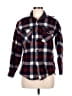 Woolrich Plaid Burgundy Long Sleeve Button-Down Shirt Size M - photo 1