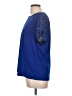Cable & Gauge Blue Short Sleeve Blouse Size L - photo 5
