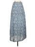 Shein 100% Polyester Paisley Blue Casual Skirt Size 2 - photo 1