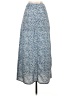 Shein 100% Polyester Paisley Blue Casual Skirt Size 2 - photo 2