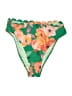 Unbranded Floral Green Swimsuit Bottoms Size M (estimated) - photo 1