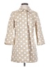 Chico's 100% Cotton Polka Dots Ivory Coat Size Sm (0) - photo 1